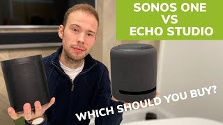 Sonos One vs Amazon Echo Studio Which Should You Buy [upl. by Arral]