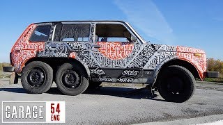 6x6 Lada Niva by Garage 54 [upl. by Elleniad]