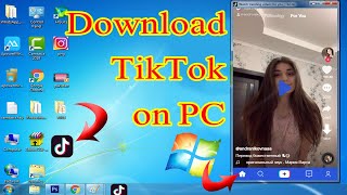 how to download tiktok on laptop pc [upl. by Greenfield]