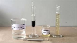 How to Determine Specific Gravity of Urine Sample Using Urinometer ENGLISH  Urinometer Testing [upl. by Oberheim]