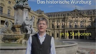 VideoRundgang durch die ALTSTADT von Würzburg [upl. by Madelina]