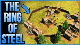 Building The Perfect Base Defence AOE3 [upl. by Aisauqal]