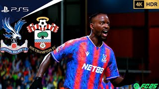 FC 25  Crystal Palace vs Southampton  Premier League 2425  PS5™ 4K60 [upl. by Nibroc]