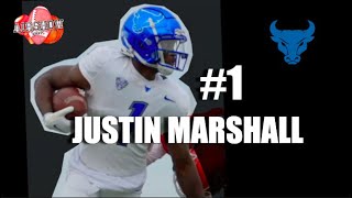 1 WR JUSTIN MARSHALL  LEGENDARY Highlights 🔥 [upl. by Ocnarf]