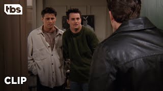 Friends Chandler Kicks Out His Annoying Roommate Eddie Season 2 Clip  TBS [upl. by Evangeline]