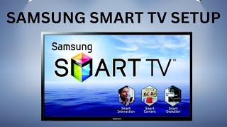 How to setup a Samsung Smart TV step by step [upl. by Reamonn541]