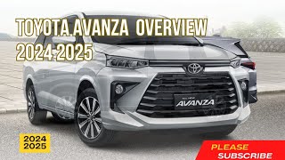 New 2024 Toyota Avanza Overview [upl. by Ari]