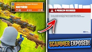 Top 5 Fortnite Scammers WHO GOT EXPOSED [upl. by Namrak501]