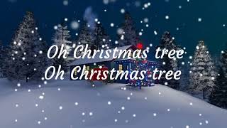 Oh Christmas Tree by Boney M Lyrical Video [upl. by Aihseuqram]