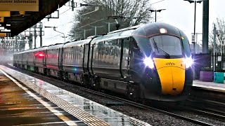 Trains at Didcot Parkway Station  161220 [upl. by Limemann]