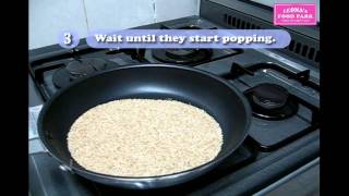 Cooking Tip How to toast sesame seed [upl. by Brinn879]