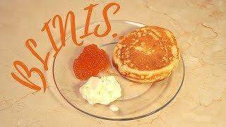 The BEST Blinis Pancakes Recipe  Cakes and Tips [upl. by Gianni]