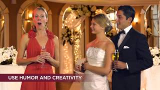 Toastmasters Wedding Toast Tips [upl. by Hilaria50]