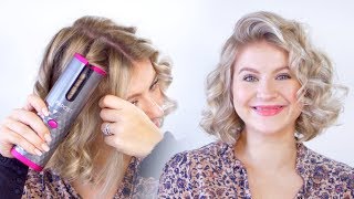 Worlds First WIRELESS AUTOMATED Curling Iron  Milabu [upl. by Yve596]