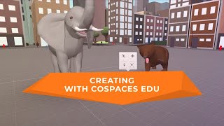 Creating in CoSpaces Edu  Beginner tutorial [upl. by Myo]