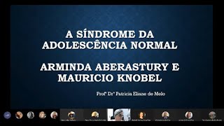 Síndrome da Adolescência Normal [upl. by Anaeco]