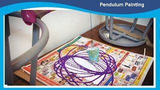 Art Lesson STEAM Pendulum Painting [upl. by Leraj]