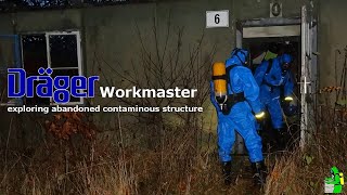 Dräger Workmaster  exploring abandoned contaminous structure [upl. by Joan]