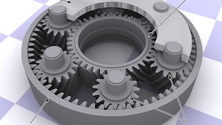 HOW IT WORKS Planetary Gears [upl. by Annawat]