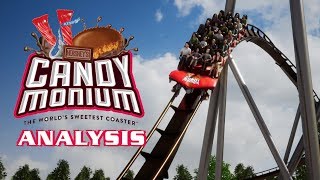 Candymonium Analysis Hersheypark 2020 BampM Hyper Roller Coaster [upl. by Ahsikan]