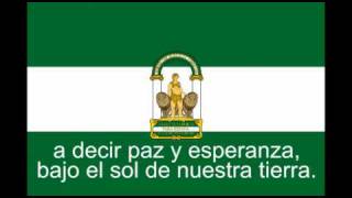 Himno de Andalucía  Letra [upl. by Eener878]