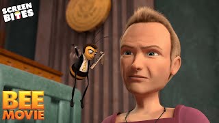 Examining Sting In Court  Bee Movie 2007  Screen Bites [upl. by Alema66]