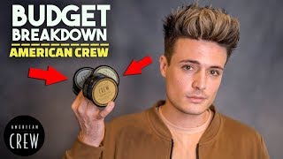 Is American Crew Any Good  Budget Breakdown  Mens Hair Products  BluMaan 2018 [upl. by Lanos]