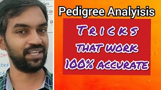 Pedigree analysis  Tricks and tips [upl. by Gnilrets278]