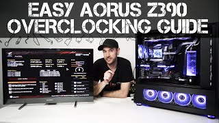 EASY 5GHZ OVERCLOCKING GUIDE  Z390 Aorus Motherboards [upl. by Delilah]