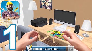 House Flipper Mobile  Gameplay Walkthrough Part 1  Tutorial iOS Android [upl. by Ocram837]