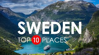 Top 10 Beautiful Places to Visit in Sweden  Sweden Travel Video [upl. by Chicoine]