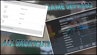 Everything you need to know about Roblox settings  all Roblox ShortcutsHotkeys [upl. by Georas]