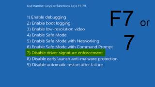 How To Disable Driver Signature Enforcement in Windows 10 [upl. by Enelehcim]