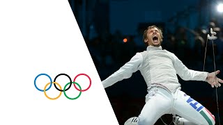 Italy Win Mens Fencing Team Foil  London 2012 Olympics [upl. by Litton]