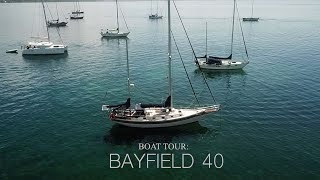 BOAT TOUR Bayfield 40 SV Macushla [upl. by Aramad]