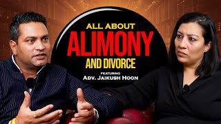 What are the exact alimony laws on divorce  Senior Adv Jaikush Hoon  The Legal Chapter RJ Divya [upl. by Roland]