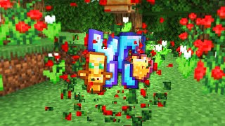 Minecraft UHC but flowers drop infinite blessed items [upl. by Batty]