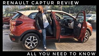 RENAULT CAPTUR REVIEW HONEST OPINION FEATURES ENGINE DESIGN [upl. by Sissel]