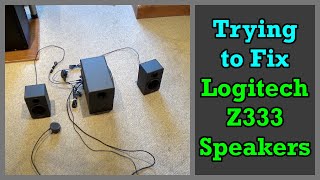 Trying to Fix My Logitech Z333 21 Speakers One Speaker is louder Than the Other [upl. by Kory]