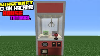 Minecraft Tutorial How To Make A Claw Machine House [upl. by Mutat]