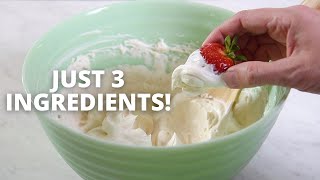 Dream Whip  Make Perfect 3 Ingredient Whipped Cream [upl. by Ainesej]