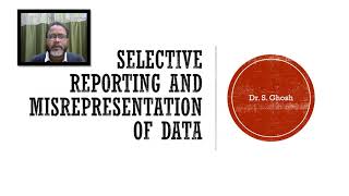 Selective Reporting and Misrepresentation of Data [upl. by Armelda]