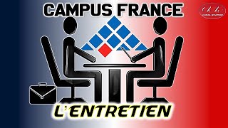 Campus France  LEntretien  quot une simple formalité quot [upl. by Ejrog134]