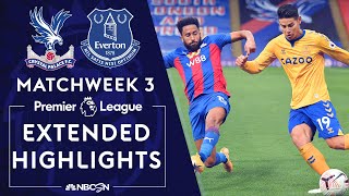 Crystal Palace v Everton  PREMIER LEAGUE HIGHLIGHTS  9262020  NBC Sports [upl. by Ardnuat]