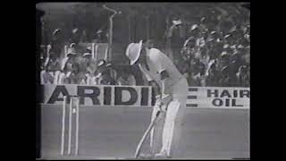 Malcom Marshall vs Sunil Gavaskar Both Dismissals 1st Test 1983 [upl. by Peppi]