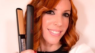 PEINADO COMO ONDULAR O RIZAR EL PELO CON LA PLANCHA FÁCIL  Ghd Wavy Easy Hair Tutorial [upl. by Liliane]