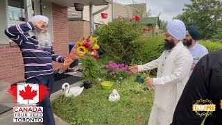 Toronto Canada 2023 ਕਨੇਡਾ ਸੰਗਤਾਂ ਦੇ ਘਰਾਂ ਵਿੱਚ ਨਾਲ ਵਿਚਾਰਾਂ  Dhadrianwale [upl. by Awad]