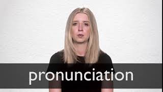 How to pronounce PRONUNCIATION in British English [upl. by Michaela]