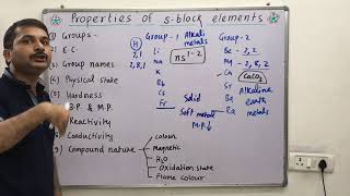 36Properties of sBlock elements [upl. by Asilrahc721]