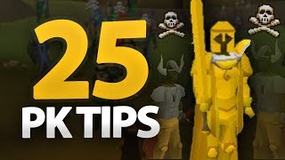 25 Tips amp Tricks for PKing OSRS [upl. by Nara]